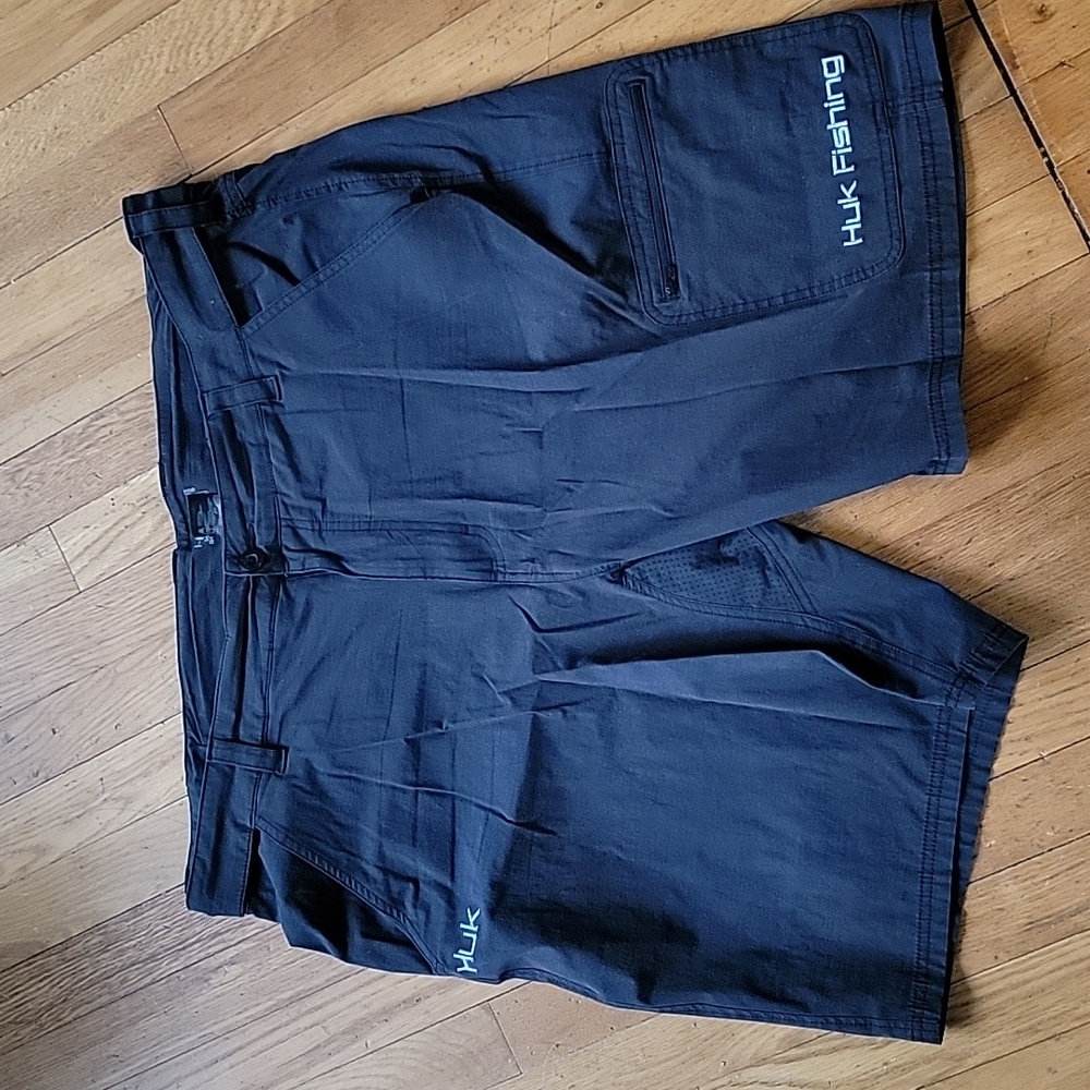 Huk Fishing Shorts Black XXXL